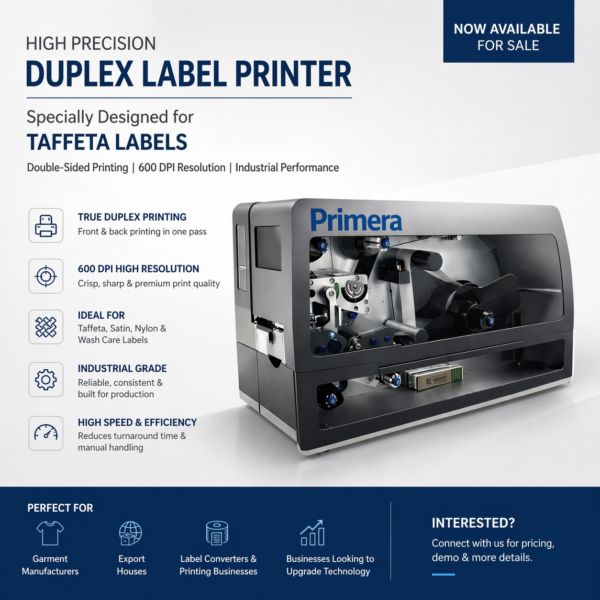 Label Printer  High-Precision Industrial Duplex Printer
